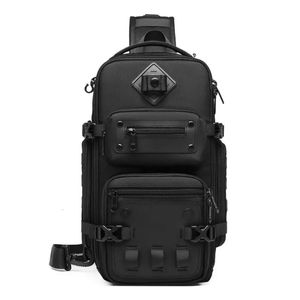 Men's Chest Bag Outdoor Tactical One Shoulder Crossbody Bag High Capacity Waterproof Sports Bag For Man Shoulder Bag 240118