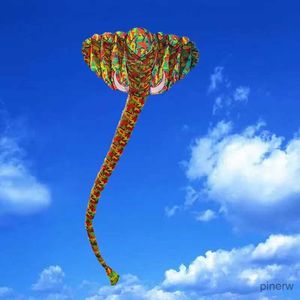Uçurtma Aksesuarları Ücretsiz File Fil Uçurtma Uçan Yumuşak Dev 3D Profesyonel Rüzgar Uçurtma Ripstop Naylon Kumaş Şişme Oyuncakları Hayvan Uçurtma