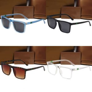 Kadınlar için lüks güneş gözlüğü moda gölgeleri güneş gözlükleri tam kare sonnenbrille gündelik basit ünlü mektup tasarımcısı güneş gözlükleri erkekler hg096