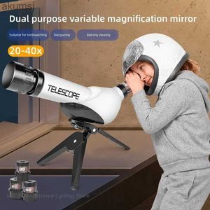 Teleskoplar Çocuk HD Astronomik Teleskop Kamera Monoküler Çok Öne Çıkarım Bilim Eğitimi Çocuk için En İyi Oyuncak Hediyeleri YQ240124