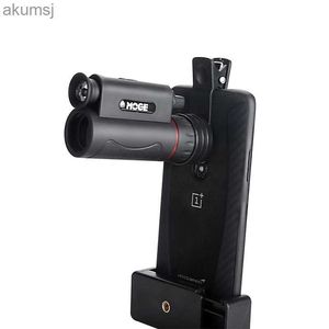 Teleskoplar Yeni Mini Gece Görüşü Monoküler Güçlü Çok Fişinti Kızılötesi Lazer Işık Telefon Lens Cep Optik Enstrüman Telescope YQ240124