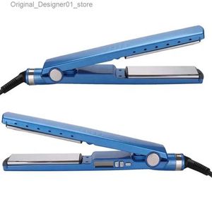 Выпрямители для волос Новый профессиональный выпрямитель для волос Flat Iron 11/4 Nano Titanium 450F Температура Выпрямитель для волос зажим Бигуди Инструменты для укладки Q240124