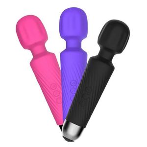 Женский вибратор-мастурбатор, электрическая массажная палочка для взрослых, забавные товары для ухода за сексуальным здоровьем 231129