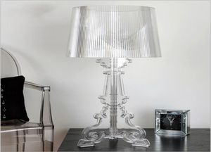 Barato moderno fantasma sombra candeeiros de mesa quarto sala estar cabeceira acrílico candeeiros mesa luz luminarias decorativa lamp3356027