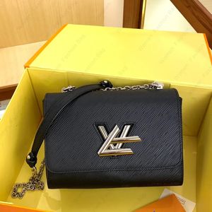 Aaaaa tasarımcı bükülme çanta çanta pochette omuz çantası çanta epi deri tasarımcılar crossbody çanta lüks çanta cüzdan kadın el çanta erkek cüzdan zincir çanta kutu