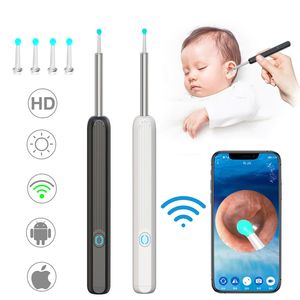 Wireless WiFi NE3 Ear Cleaner High Precision Ear Wax Removal Tool with Camera LED Light Ear Wax Remover Care Ear Cleaning Kit