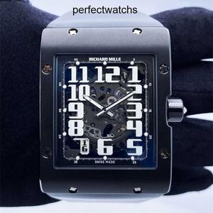 Mechanische Uhr RM Armbanduhr Richardmille Armbanduhr RM016 Extra flach RM016 AL TI Titan Herrenuhr Box Papiere