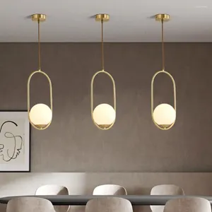 Lâmpadas pendentes lâmpada de teto estilo simples alto brilho cintilação livre não-brilhante fácil instalação de poupança de energia moderna luz LED