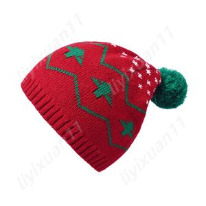 Factory Spot Foreign Trade Cross-Border Autumn And Winter Santa Knitted Wool Hat Halloween Creative Gift Christmas Hat 5129