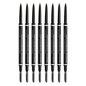 Брендовый профессиональный макияж, карандаш для микро бровей, карандаш Mirco Pour Les Sourcils, 7 цветов, темно-серый, шоколадный, черный, крутой, пепельно-коричневый, ручка для бровей, 0,09 г LL