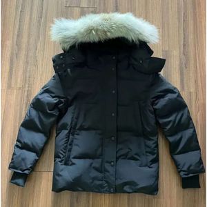 Mens Down Jackets Veste Homme Ao Ar Livre Inverno Jassen Outerwear Big Fur Com Capuz Fourrure Manteau Down Jacket Casaco Hiver Designer Canadense Pa 352