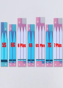 100pcs iPhone 7 için yeni yedek pil yapıştırıcı tutkalı 7 artı 6s 6s artı iPhone 6 5s 6 için bant şeridi çıkartması 5 5c 4 4s st7877702