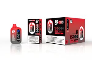 AB deposu zooy elmas 15000 tek kullanımlık vape puf 15k 650mAh şarj edilebilir pil hava akışı kontrolü 26ml önceden doldurulmuş sepet puffbars ekran kutusu