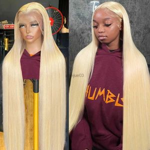 Cosplay Wigs 30 40 Inch 613 HD Lace Frontal Wig 13x6 Straight Honey Blonde Lace Front Wig Human Hair Brazilian 250% Colored 13x4 Blonde Wigs