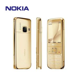 Orijinal Yenilenmiş Cep Telefonları Kilidi Nokia 6700 Klasik Cep Telefonu GPS 5MP 6700C Destek İngilizce /Rusça /Arap Klavye Telefonu
