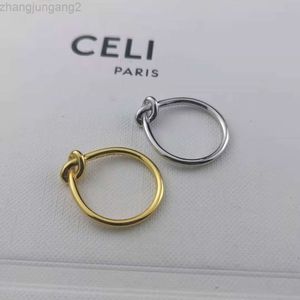 Tasarımcı Celins mücevher Saijia'nın yeni düğüm yüzüğü FAZİNLİK İleri atmosfer Basit serin stil kişiselleştirilmiş düğüm yüzüğü parmak yüzüğü