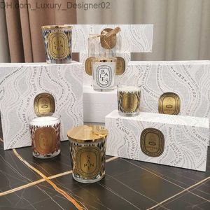 Kerzen 2024 Neue Diptyques Aromatherapie Licht Luxus High-End-Nischenkerzenset Romantisch Teuer Einzigartige Geschenkbox mit Valentinstag Q240127