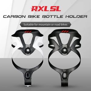 RXL SL Bisiklet Karbon Şişe Kafesi 20G Su Şişesi Tutucu UD Mat Blackwhite Karbon Bisiklet Şişesi Tutucuları 240118