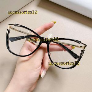 Güneş Gözlüğü Güneş Gözlüğü Moda Lüks Lüks Şeffaf Bilgisayar Gözleri Çerçeve Kadın Erkekler Anti Mavi Hafif Gözlük Marka Tasarımcısı Optik Gösteri Gözlük 2024