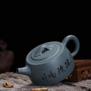 Чайник Исин Цзыша, чайник 150 мл, чайный сервиз ручной работы кунг-фу, чайники, керамический китайский керамический глиняный чайник, подарок Safe153x