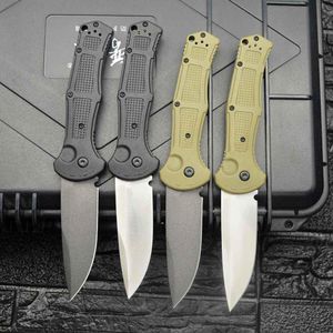 9070 9071 AUTO Folding Knife D2 Blade Nylon Fiber Handle Outdoor Camp Hunt survival self-defense Tactical 9070BK 9071BK 9070BK-1 9071BK-1 Tools