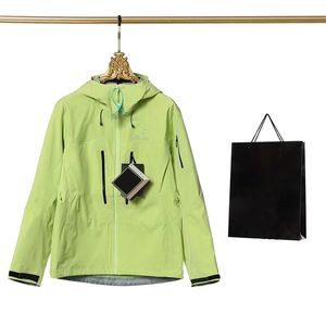 Модная мужская куртка на открытом воздухе высокого качества для путешествий, спортивная одежда с рисунком птицы, зеленая женская куртка с капюшоном, весенне-осенняя водонепроницаемая ветрозащитная теплая повседневная мужская куртка