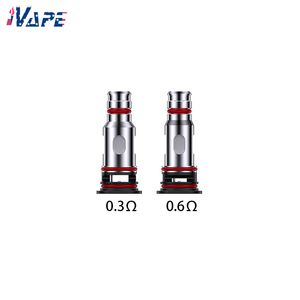 Uwell Crown X Bobina di ricambio 0,3ohm/0,6ohm Durata di vita estesa per kit Crown X/cartucce pod 4 pezzi