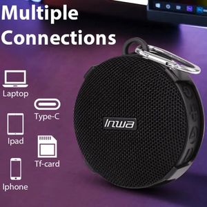 Ryra TWS Bluetooth Ser Metal Taşınabilir Müzik Sers Handfree Ev Ses Kutusu IPX7 Su Geçirmez Bisiklet Binicilik Duş 240126