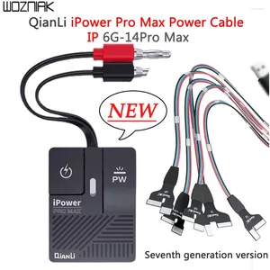 Профессиональные наборы ручных инструментов Qianli IPower Pro Max Батарея Блок питания Тестовый кабель-переключатель для IPhone 6g-14pro DC Control