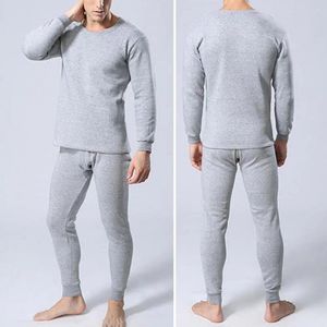 Running Sets Thermal Underwear For Men Long Johns With Fleece Lined Sport Base Layer In Cold Weather Winter