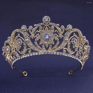 Saç klipsleri lüks gümüş renkli kristal su damlası gelin takı setleri rhinestone tiaras taç kolye küpeleri düğün dubai seti