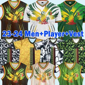 23 24 Mali Futbol Formaları Milli Takımı 22 23 Hayranlar Sürümü Soumaila Mamaane Mamadou Salam 2023 2024 Evde Üçüncü Erkekler Yeloç Futbol Forması Gömlek Üniformaları