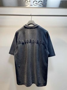 Tasarımcı Sweatshirt T Shirt Adam boş işlemeli yüksek kaliteli polyester yuvarlak boyunlu hızlı kuru kuru rahat kısa kollu artı erkek tshirt