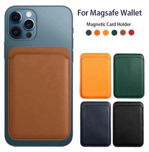 Magnetic Leather Card Holder Wallet Case For iPhone 14 Pro Max 13 12 Phone Bag Cover Cell Phone Accessories