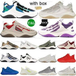 Designerschuhe Knochen Runner Sneaker weiß grün rot lila grau klarer Sohle gelbbrauner Multi -Rot -Burgund weiß schwarz blaues Gras Bräune graue Maschen -Damen Frauen