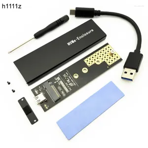 Bilgisayar Kabloları SSD CASE 10GBPS NVME NGFF M2 PCI-E SATA için USB Harici Sabit Sürücü M-Key B-Key M.2 RTL9210B