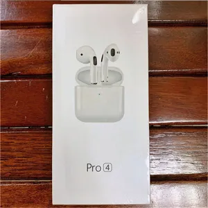 Apple Pro4/Pro5/Pro6 Tws Bluetooth наушники 9D стерео беспроводные наушники вкладыша Hifi Hifi Hearsbure Microphone для xiaomi iPhone с