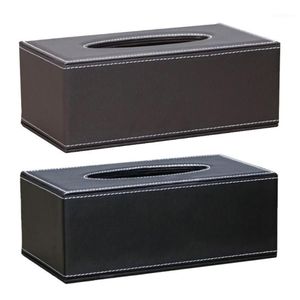 Кожаная коробка для салфеток, бумажный держатель для салфеток для лица для домашнего офиса el1185F