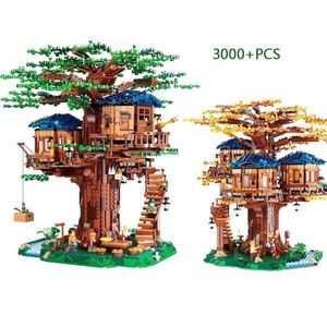 Stok 21318 Ağaç Evi En Büyük Fikirler Model 3000 PCS Legoinges Yapı Taşları Tuğlalar Çocuk Eğitim Oyuncak Hediyeleri T191209276N