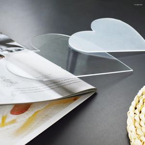 Формы для выпечки 2 шт. Сердце Акриловый диск для торта Литая панель из плексигласа Прозрачная пластиковая доска из плексигласа для вывесок DIY Дисплейные проекты Ремесло