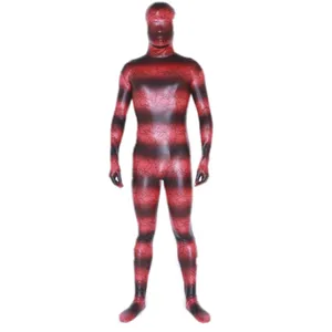 Halloween cosplay costume animal leopard catsuit Shiny Metallic tights jumpsuit full Bodysuit Zentai Suits Fancy