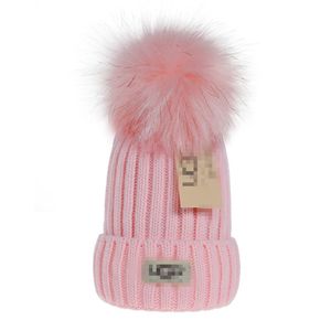 2023 Winter Beanie Designer Hat Bucket Cap Mans/womens Letter UG Bonnet Fashion Design Knit Hats Fall Woolen Jacquard Unisex w7