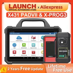 X-431 LAUNCH X431 PAD 7 X-PROG3 Набор инструментов для автомобильного диагностического программирования, программатор для всех потерянных ключей, иммобилайзер PADVII PAD7