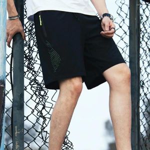 Pantaloncini da uomo Pantaloni primavera-estate con coulisse da palestra con elastico in vita Tessuto traspirante Tecnologia Quick Dry per il fitness Jogging