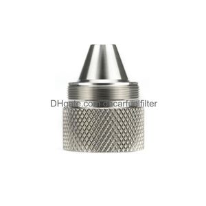 Fittings Car Fuel Filter Cups 1.375X24 Stainless Steel Replace Storage Baffle Additional Extra Cone End Cap For Napa 4003 Wix 24003 Dhmfy