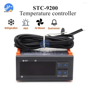 Akıllı Ev Kontrolü STC-9200 Dijital Sıcaklık Denetleyicisi Termostat Regülatörü Soğutma ile Termoregülatör Fan alarmı