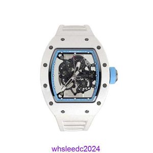 RichardMiles RM055 Uhren Herren Handaufzug Mechanische Armbanduhr Watson Asia Edition Keramik Gummi Automatikuhr Bubba HB JXFQ