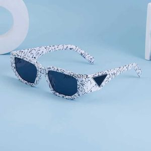 Güneş gözlükleri yeni alışveriş merkezi çerçevesi moda kare güneş gözlükleri kadın erkekler 2023 Yüksek kaliteli estetik parti Çılgın gözlük toptan oculos de sol uv400 yq240131