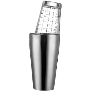Bar Tools Shaker Wine Glass Stainless Steel Cocktail Boston Accessories Home Bars 240119