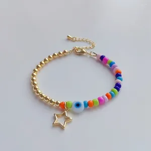 Strand KKBEAD браслеты-подвески со звездами в стиле бохо, браслет от сглаза для женщин, подарок друзьям, ювелирные изделия, ювелирные изделия Y2k, аксессуары